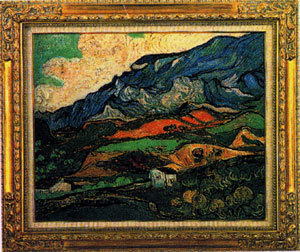 複製絵画 D-8 / アルピーュ山の境にて - 相生市立図書館