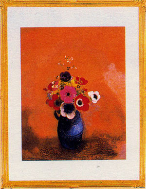 複製絵画 D-71 / アネモネの花束 - 相生市立図書館
