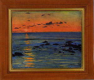 複製絵画 D-76 / 日の出 - 相生市立図書館