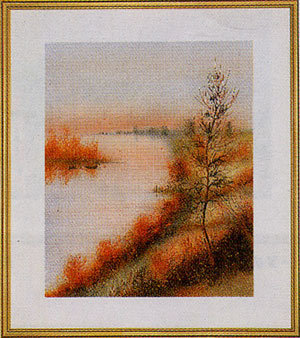 複製絵画 D-54 / 川の入り江 - 相生市立図書館